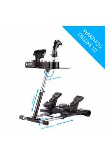 Wheel Stand Pro Deluxe V2 (HOTAS Warthog/X-55/X52/X52 Pro)