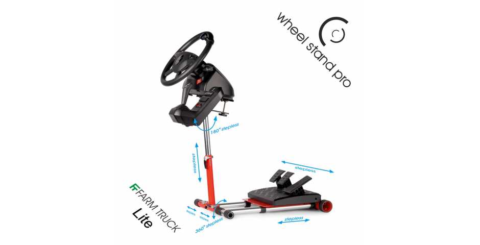 Подставка для руля Wheel Stand Pro Farm Truck Lite (Red)
