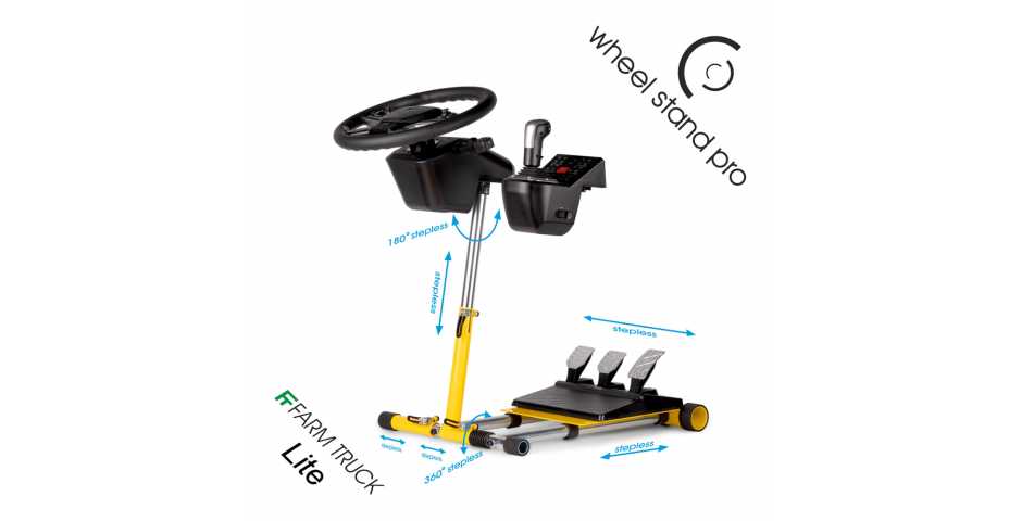 Подставка для руля Wheel Stand Pro Farm Truck Lite (Yellow)