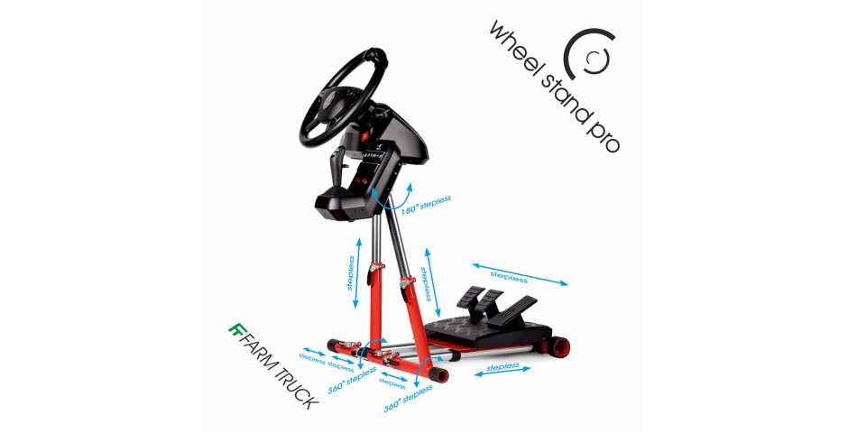 Подставка для руля Wheel Stand Pro Farm Truck (Red)