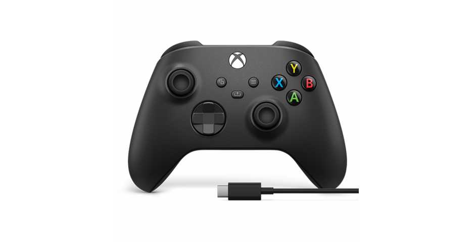 Геймпад Xbox Series (Carbon Black) + кабель USB-C