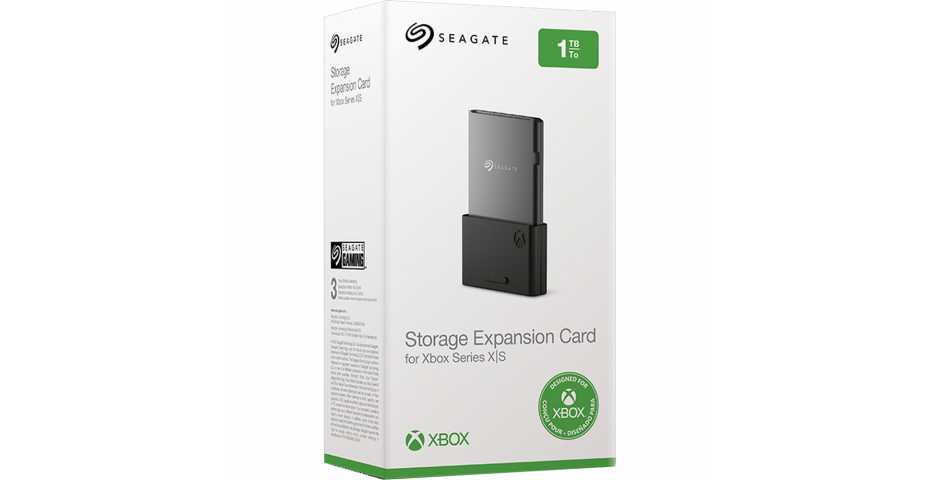 Карта памяти Seagate 1TB для Xbox Series