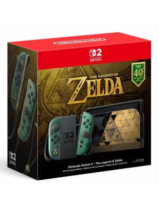 Nintendo Switch 2 The Legend of Zelda 40th Anniversary Edition
