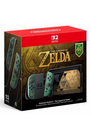 Nintendo Switch 2 The Legend of Zelda 40th Anniversary Edition