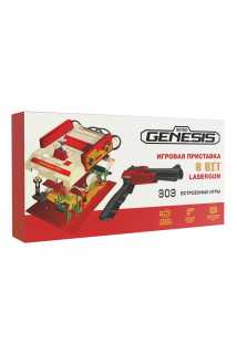 Retro Genesis 8 Bit Lasergun + 303 игры + пистолет