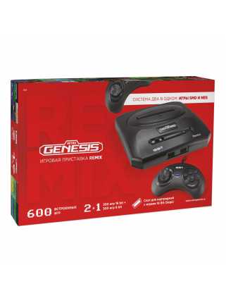 Retro Genesis Remix (8 bit + 16 bit) + 600 игр