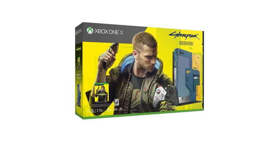 Microsoft Xbox One X 1TB Cyberpunk 2077 Limited Edition