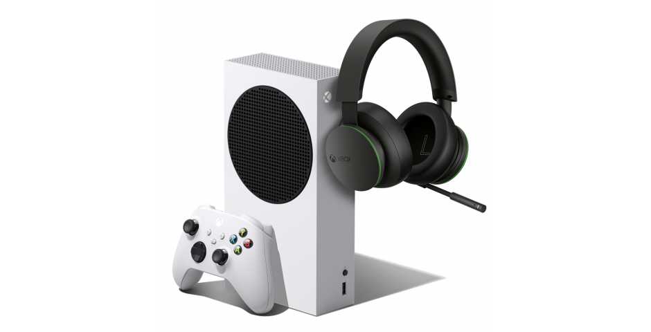 Microsoft Xbox Series S + Xbox Wireless Headset