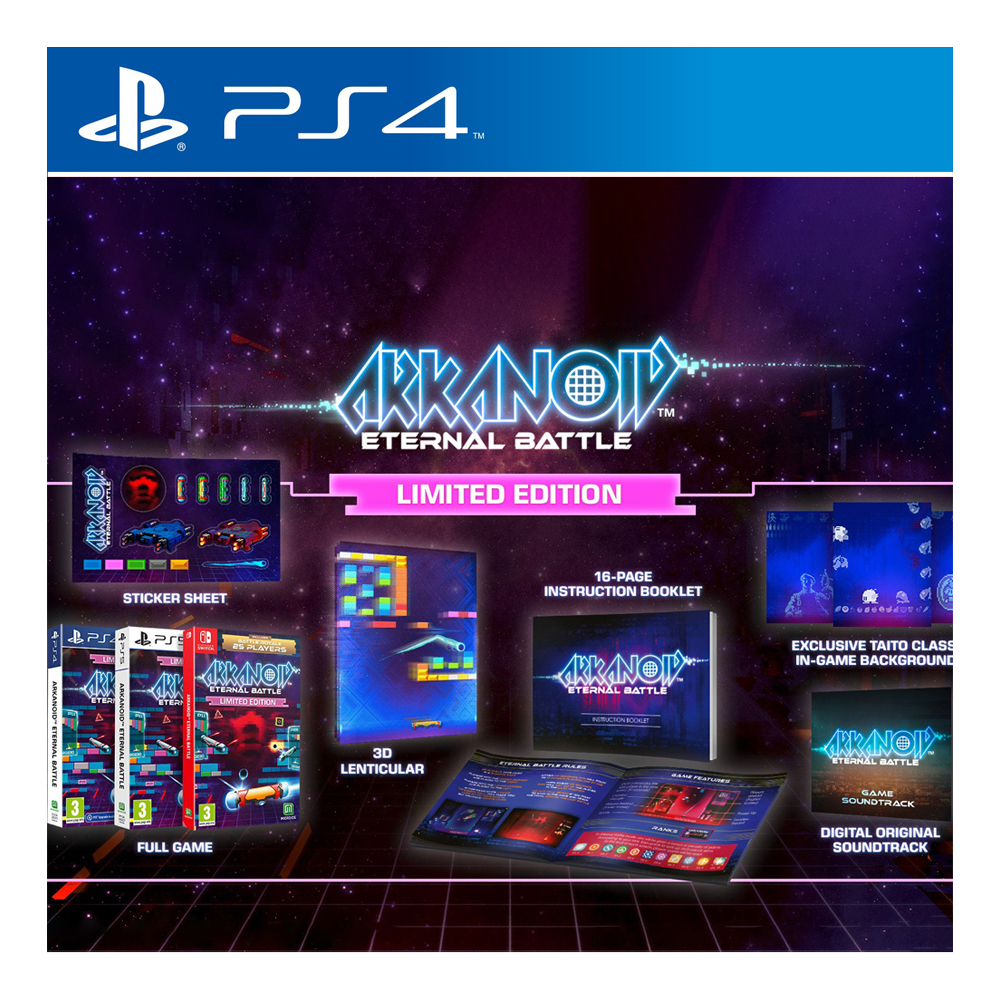 Arkanoid: Eternal Battle - Limited Edition [PS4] - купить в Минске, цены