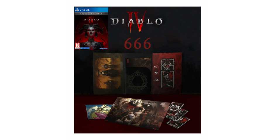 Diablo IV 666 Pack Edition [PS4, русская версия]