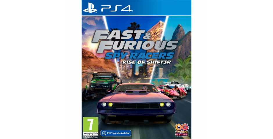 Fast & Furious: Spy Racers Rise of SH1FT3R [PS4]