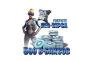 Fortnite: 500 В-баксов + комплект "Нео Верса" (код) [PS4]