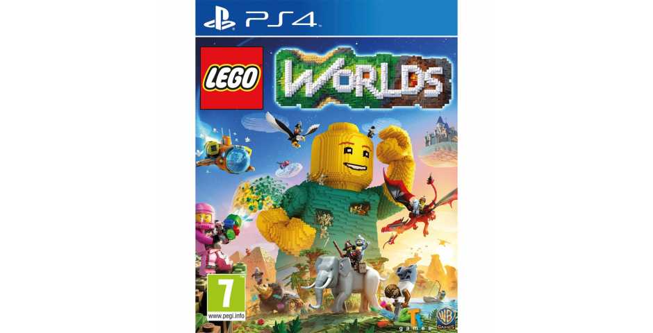 LEGO Worlds [PS4, английская версия]