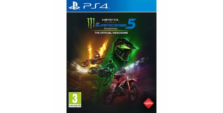 Monster Energy Supercross - The Official Videogame 5 [PS4]