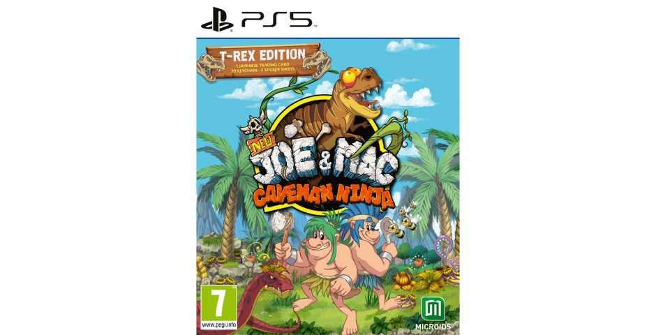 New Joe & Mac - Caveman Ninja T-Rex Edition [PS5]