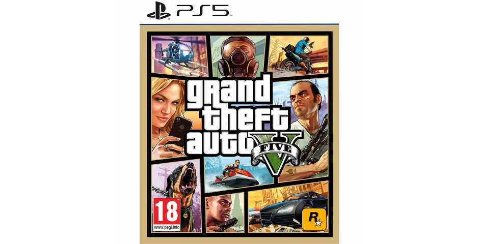 GTA 5 (Grand Theft Auto V) [PS5] - купить в Минске, цены