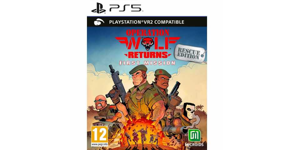 Operation Wolf Returns: First Mission - Rescue Edition [PS5]