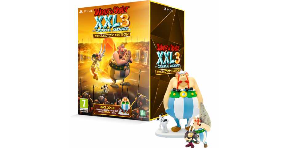 Asterix & Obelix XXL 3: The Crystal Menhir - Collector Edition [PS4, русская версия]