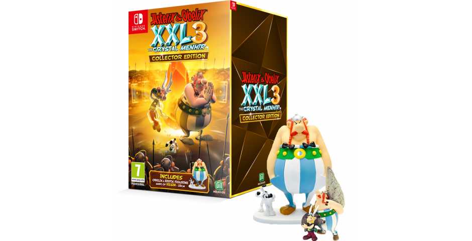 Asterix & Obelix XXL 3: The Crystal Menhir - Collector Edition [Switch, русская версия]