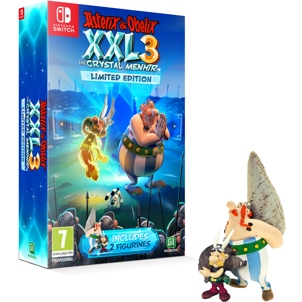 Asterix & Obelix XXL 3: The Crystal Menhir - Limited Edition [Switch,  русская версия] - купить в Минске, цены