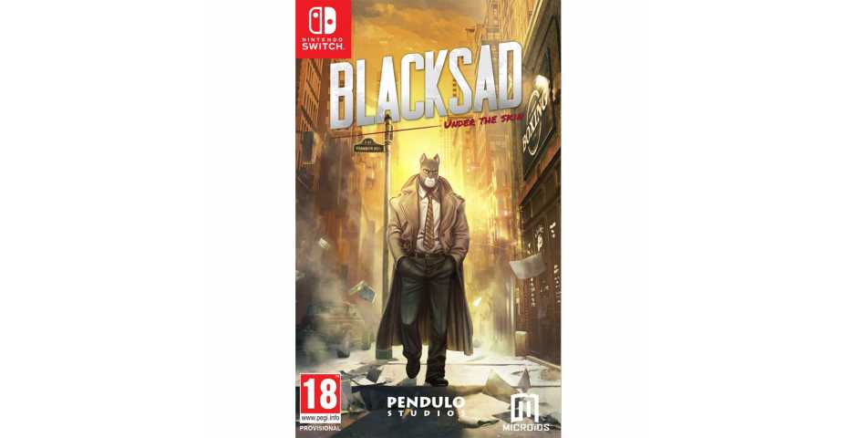 Blacksad: Under The Skin - Limited Edition [Switch, русская версия]