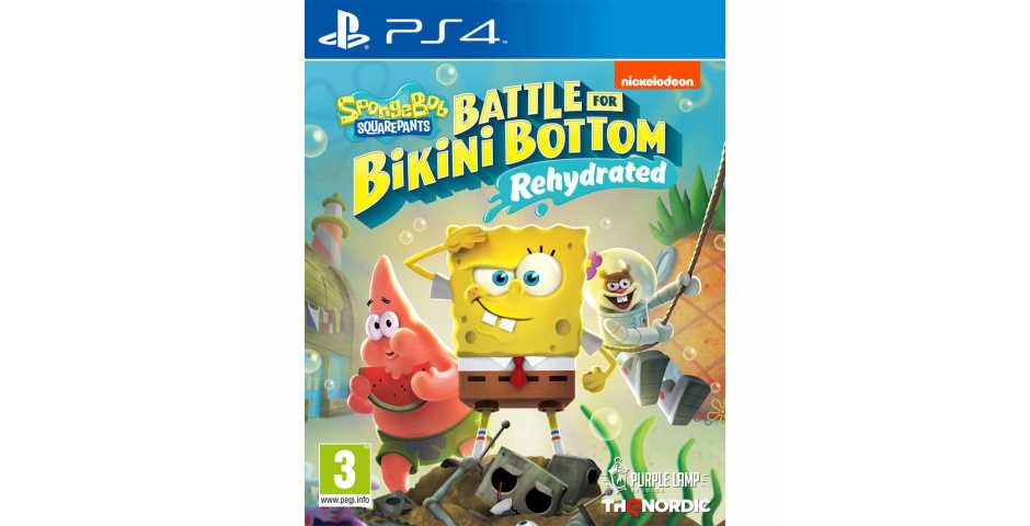 SpongeBob SquarePants: Battle for Bikini Bottom - Rehydrated [PS4] Trade-in | Б/У
