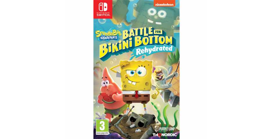 SpongeBob SquarePants: Battle for Bikini Bottom - Rehydrated [Switch] Trade-in | Б/У