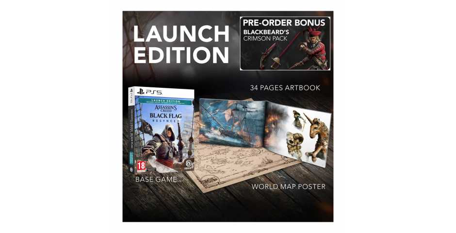 Assassin's Creed Black Flag Resynced - Launch Edition [PS5]