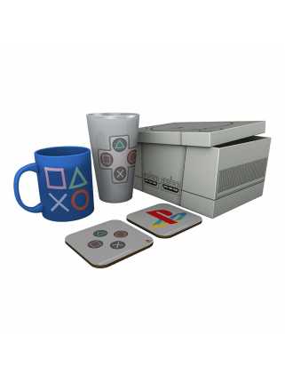 Подарочный набор ABYstyle PlayStation Classic 2019 (стакан, кружка, 2 подставки)