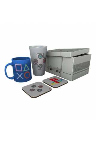 Подарочный набор ABYstyle PlayStation Classic 2019 (стакан, кружка, 2 подставки)