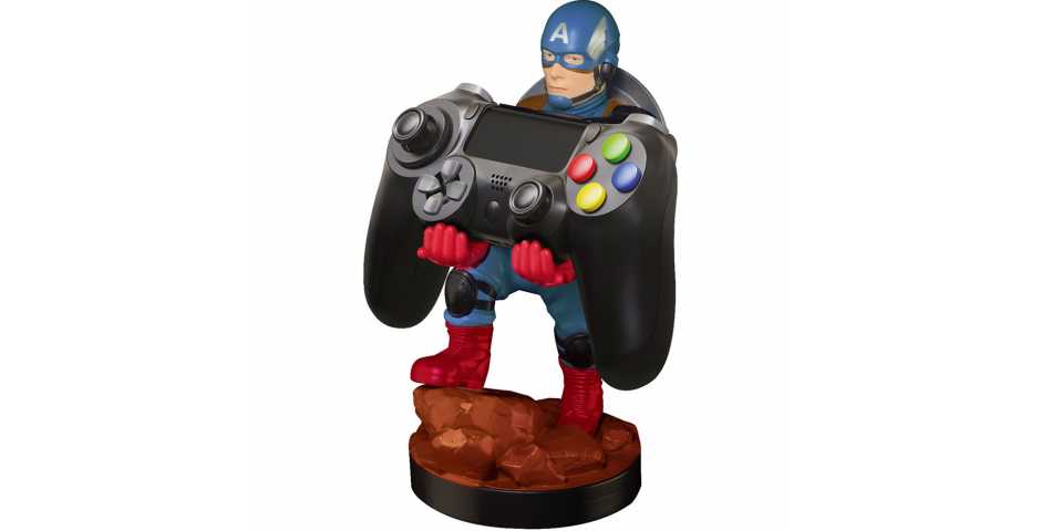 Держатель Captain America Cable Guy — Phone and Controller Holder