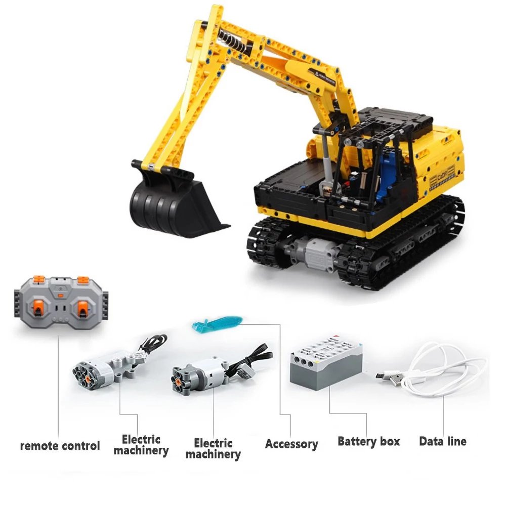 Радиоуправляемый конструктор CaDA Excavator - купить в Минске, цены