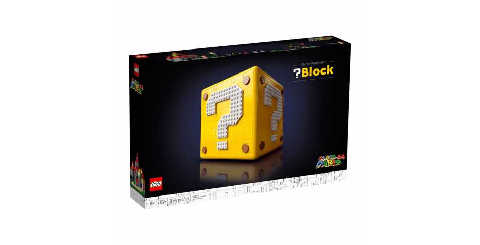 Конструктор LEGO Super Mario 64 (Блок Знак вопроса)