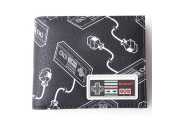 Кошелек NES: Controller AOP Bifold Wallet With Rubber Patch