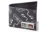 Кошелек NES: Controller AOP Bifold Wallet With Rubber Patch