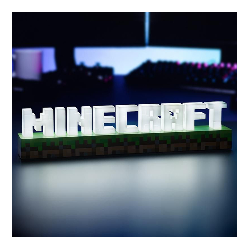 Светильник Minecraft Logo Light - купить в Минске, цены