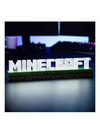 Светильник Minecraft Logo Light