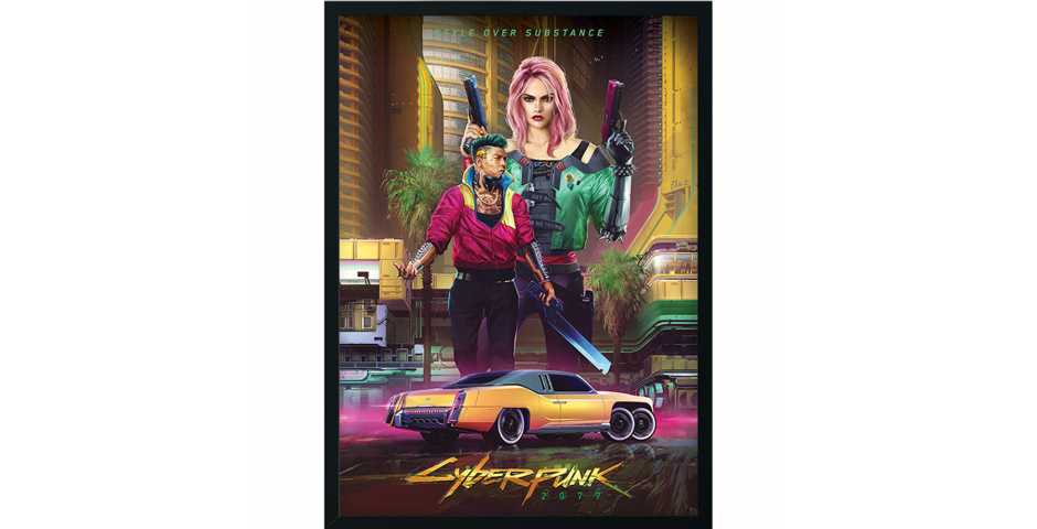 Постер Kitsch - Styles of Cyberpunk 2077 (Premium Limited Edition)