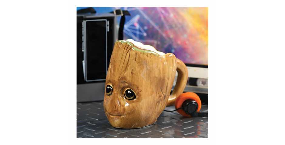 Кружка Guardians of the Galaxy (Baby Groot) 3D Sculpted Shaped Mug