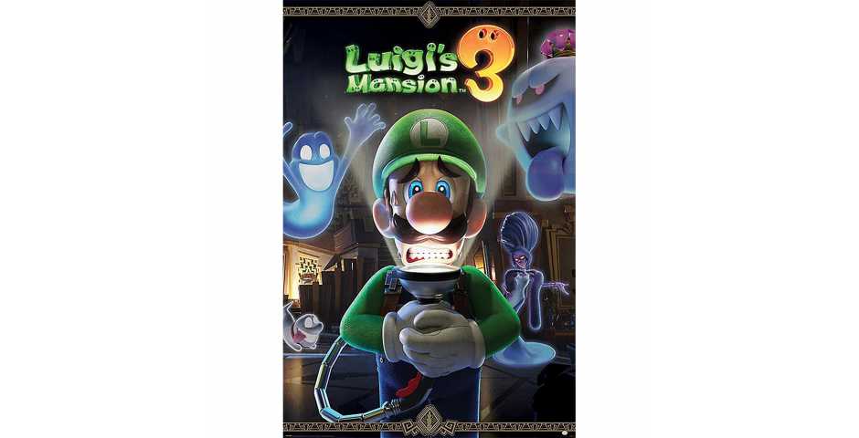 Постер Luigi's Mansion 3 (You're in for a Fright)
