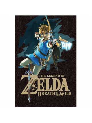 Постер The Legend Of Zelda: Breath Of The Wild (Game Cover)