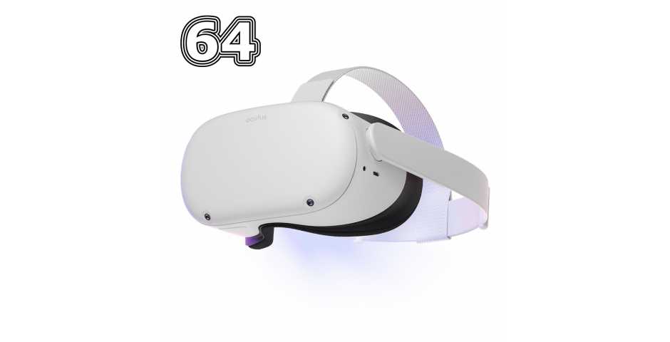 Шлем виртуальной реальности Oculus Quest 2 (64GB)
