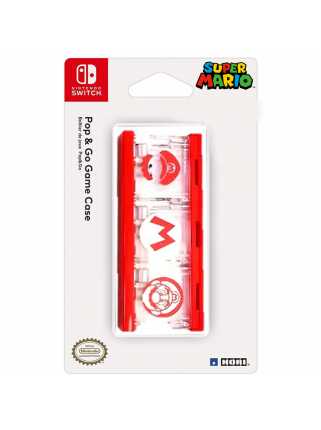 Кейс для картриджей Nintendo Switch - Hori POP & GO GAME CASE (MARIO)