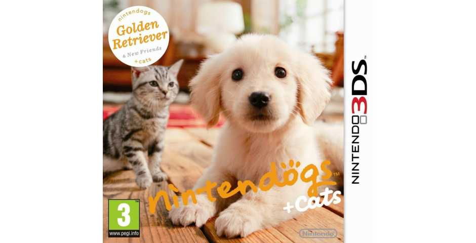 Nintendogs + Cats - Golden Retriever + New Friends [3DS]