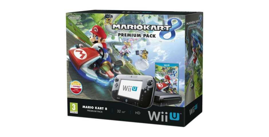 Nintendo Wii U 32GB Mario Kart 8 Premium Pack - Special Edition