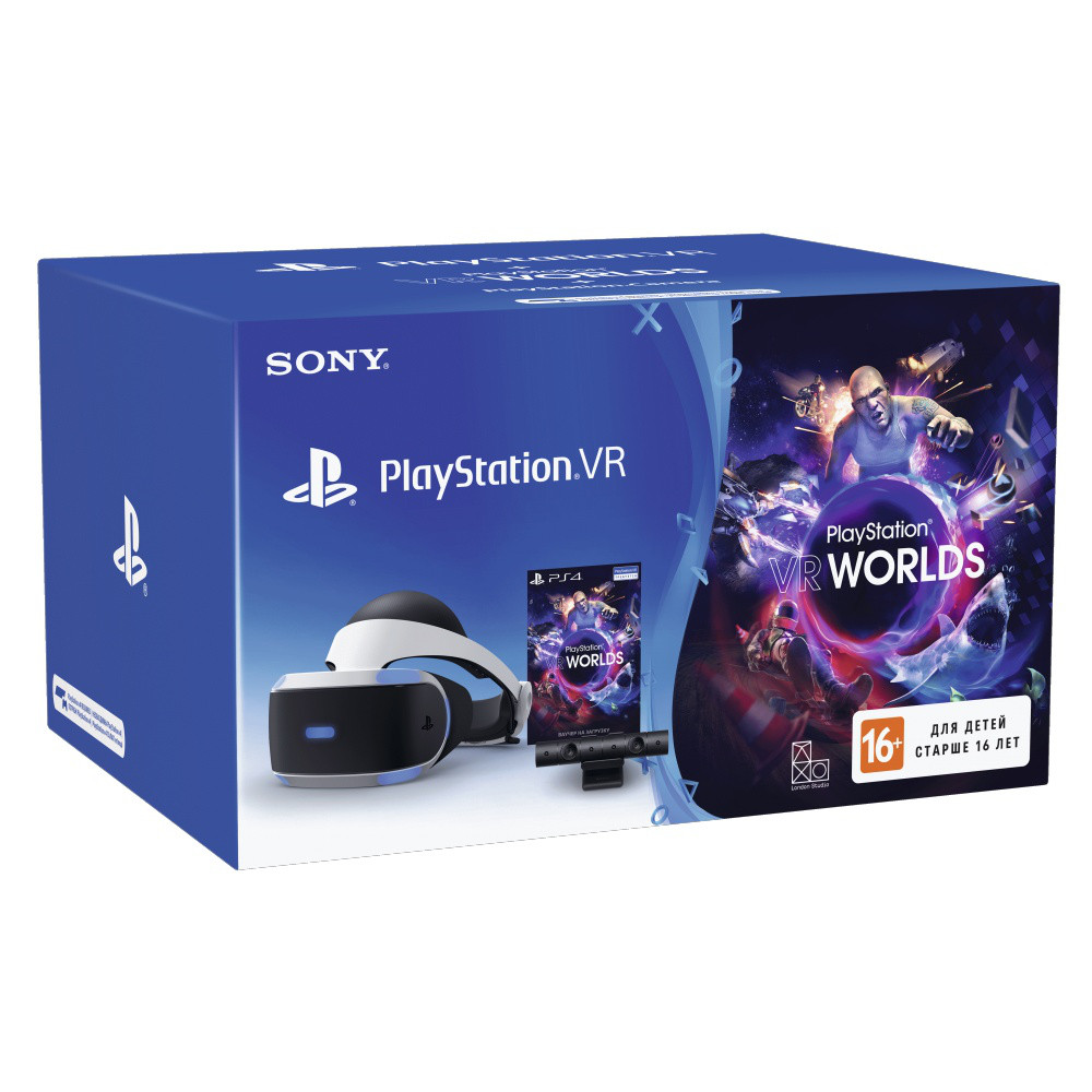 Заказать Sony PlayStation VR и камера + VR Worlds (CUH-ZVR1) в Беларуси по  выгодной цене.