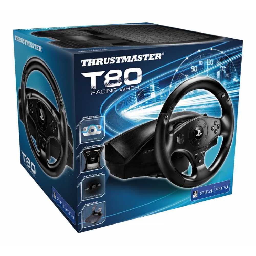 Купить Руль Thrustmaster T80 Racing Wheel Official [PS4 PS3] в Беларуси по  выгодной цене.