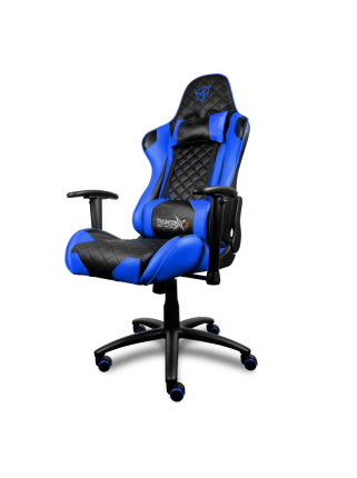 Игровое кресло ThunderX3 TGC12 (сине-черное)