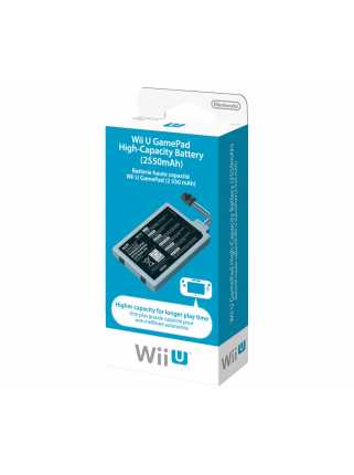 Аккумулятор повышенной емкости для Nintendo WiiU 