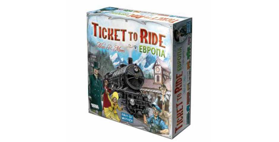 Настольная игра Ticket to Ride: Европа